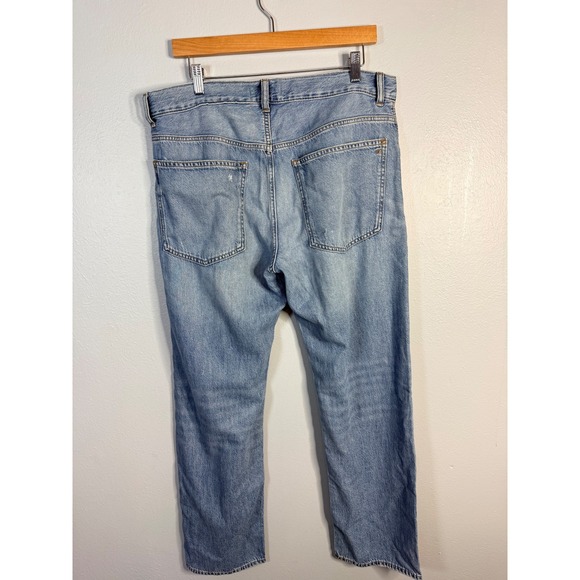 Madewell The Dean Easy Straight Jean in Northridge Wash: Airy Denim Size 30 - Picture 3 of 8